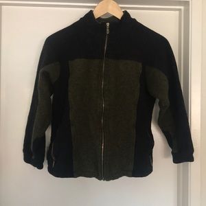 100% Merino Wool zip-up